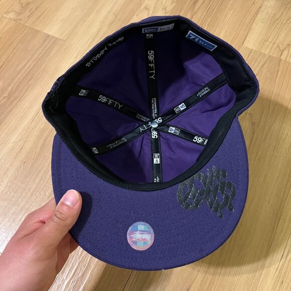 New Era Stussy Peace and Prosperity Fitted Hat - Picture 9 of 11